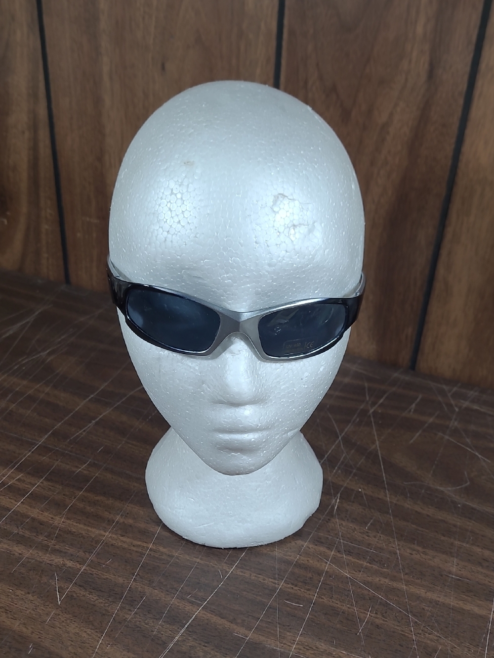Kids Sleek Black and Silver Sport Sunglasses#20